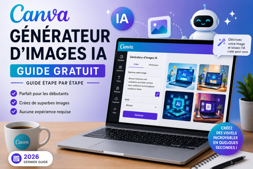 Générateur d’images IA de Canva dans l’éditeur Magic Media