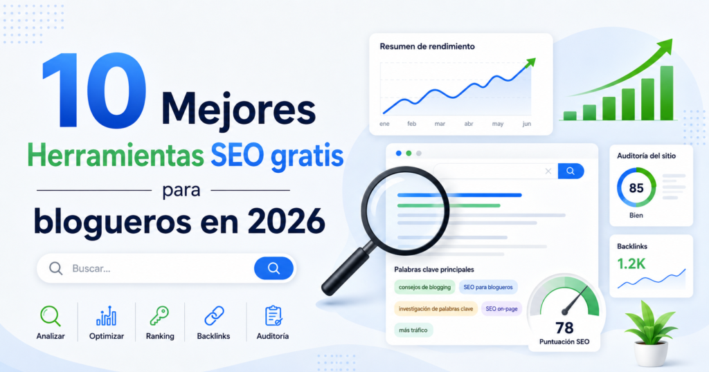 Herramientas SEO gratis para blogueros