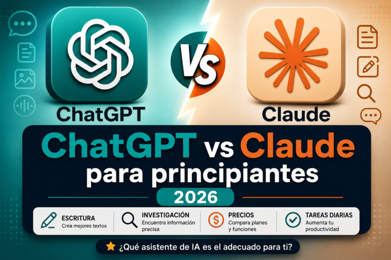 ChatGPT vs Claude para principiantes (2026): ¿cuál es mejor? ChatGPT Image Aug 8, 2026, 01_06_59 AM