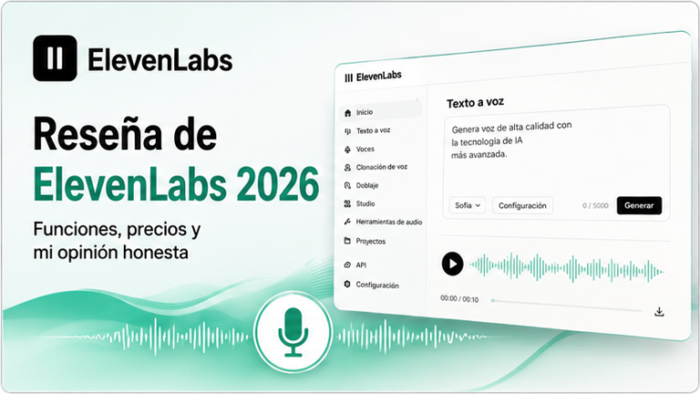 Reseña de ElevenLabs 2026: ¿realmente es el mejor generador de voz con IA? elevenlabs_spanish